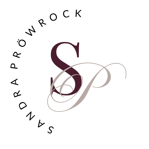 Sandra Pröwrock Logo taupe